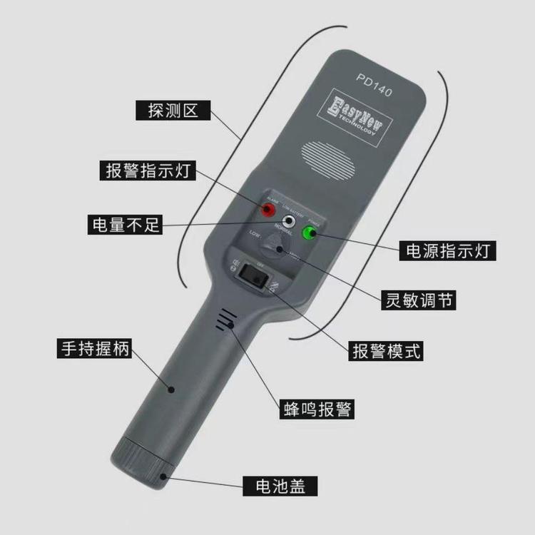 手持式金屬探測儀 從工廠車間到交通樞紐的隱形守護者